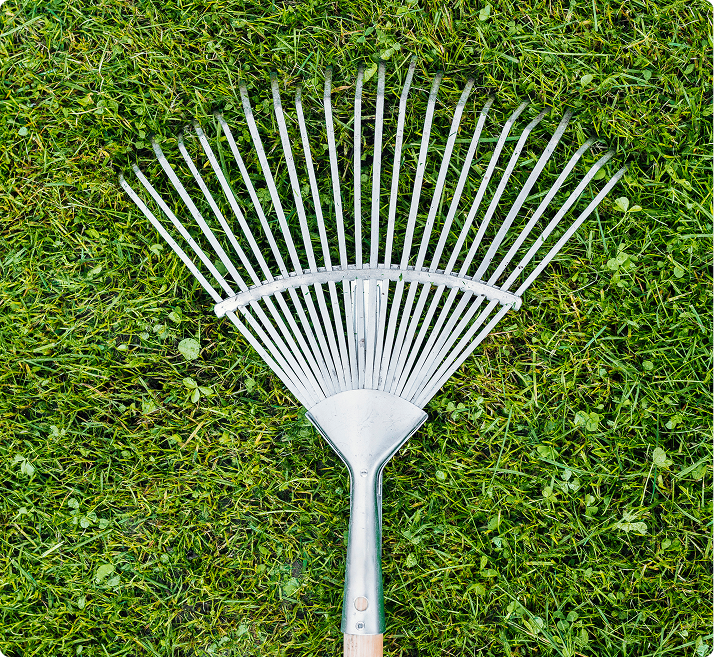 Haverive - haveredskaber til rengøring af haven