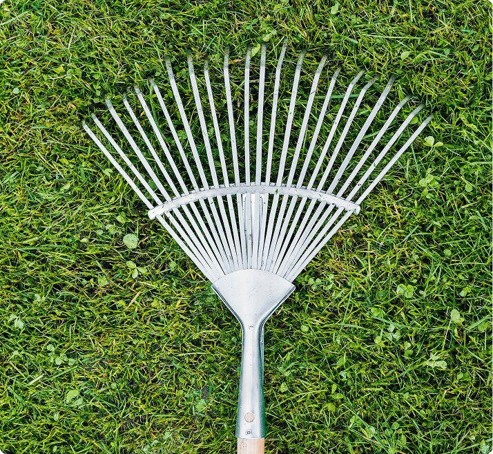 Haverive - haveredskaber til rengøring af haven